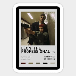 leon the professional Sticker